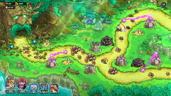 图片[1]_王国保卫战5：联盟 ingdom Rush Alliance 免安装v5.00.18恐蛛症绿色中文版_大玩家GAMES