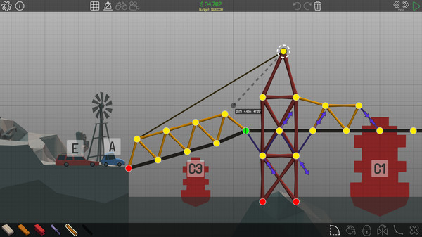 图片[2]_桥梁建造师（Poly Bridge）_大玩家GAMES