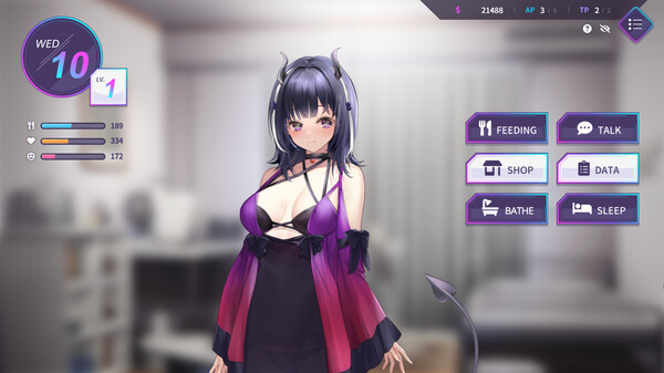 图片[2]_魅魔莉莉姆想要升级 steam官中版 经营养成游戏_大玩家GAMES